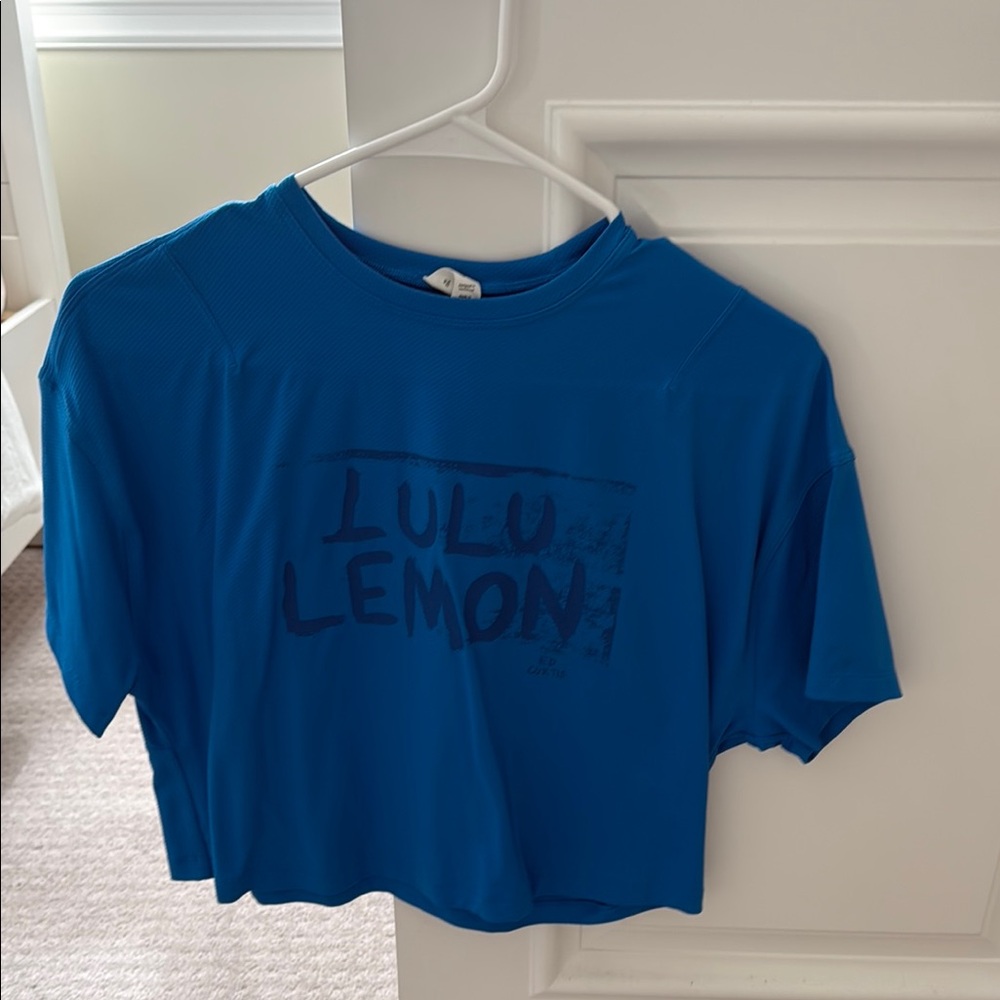 Lululemon Blue Graphic T-Shirt